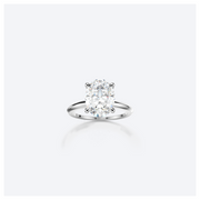 Moon N' Back 0.50-3.00ct Ovaali Platina